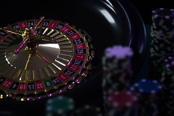 Roulette wheel spin at duniaslot live studio